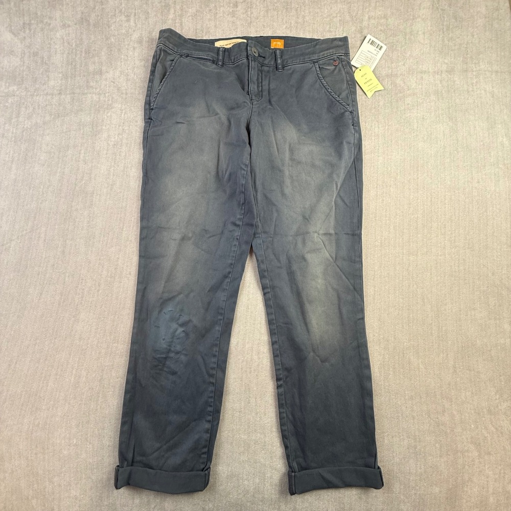 Anthropologie Pilcro The Hyphen Chino Pants Navy Marin Relaxed Fit Size 29 NEW